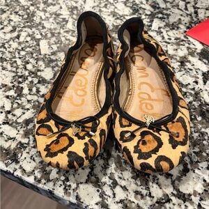 Sam Edelman Leopard Print Flats